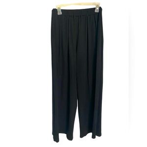 NWT Cider Black Wide-Leg Pants size small